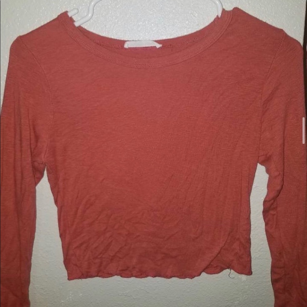 cropped fitted shirt